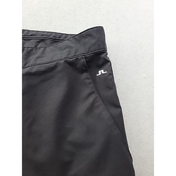 J. Lindeberg Slim Fit Men's 32/32 Black Chino Pant Lightweight Performance Golf - Picture 5 of 11